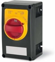 Взривозащитен пакетен прекъсвач в термопластична кутия 3 полюса 32A IP66 зона 21/22 Scame