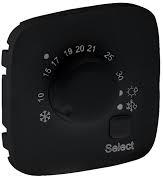 Лицев панел за термостат 752*33 цвят Черен Valena Allure Legrand