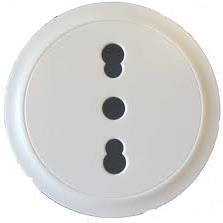 Лицев панел за контакт ИТАЛИАНСКИ стандарт цвят бял Celiane Legrand /до изчерпване/