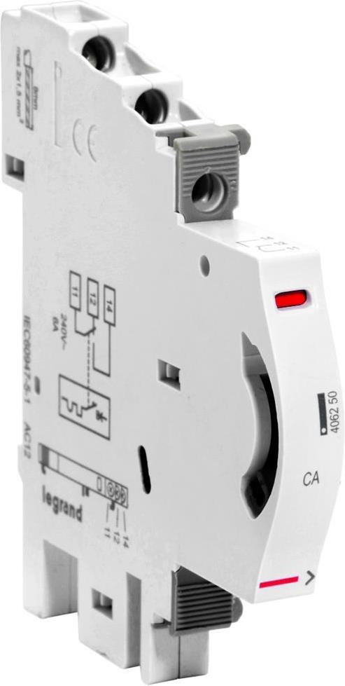 Помощен контакт DX3/TX3 с NC/NO със захват BICONNECT контакт 6A 0,5 мод. Legrand