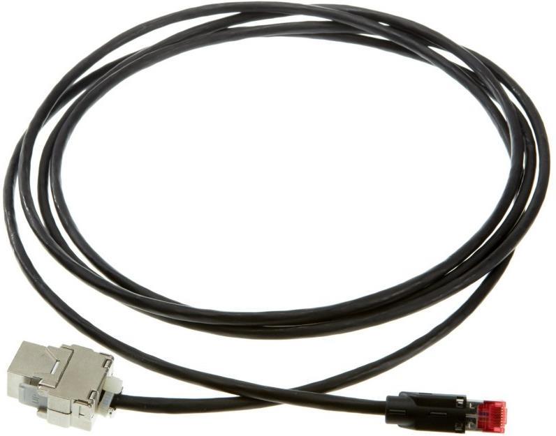 Инсърт RJ45 cat.6A STP с корда 3м, Bachmann