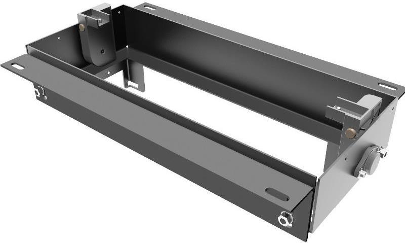 Метална основа за капак TOP FRAME 4M, цвят Черен, Bachmann