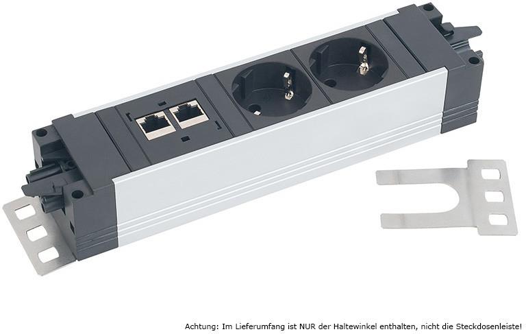 Комплект скоби за STEP, неръждаема стомана, прави (2 броя), Bachmann