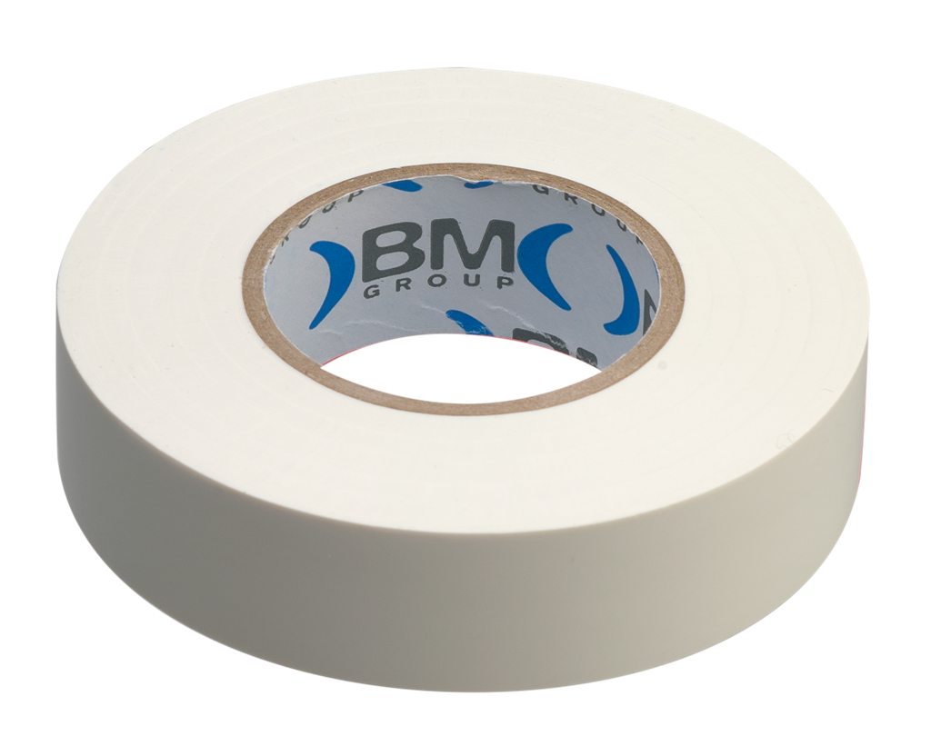 Изолационна лента цвят БЯЛ ESB 0.15мм х 19мм, дължина 25м BM