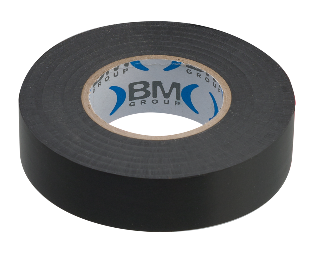 Изолационна лента цвят ЧЕРЕН ESB 0.15мм х 19мм, дължина 25м BM