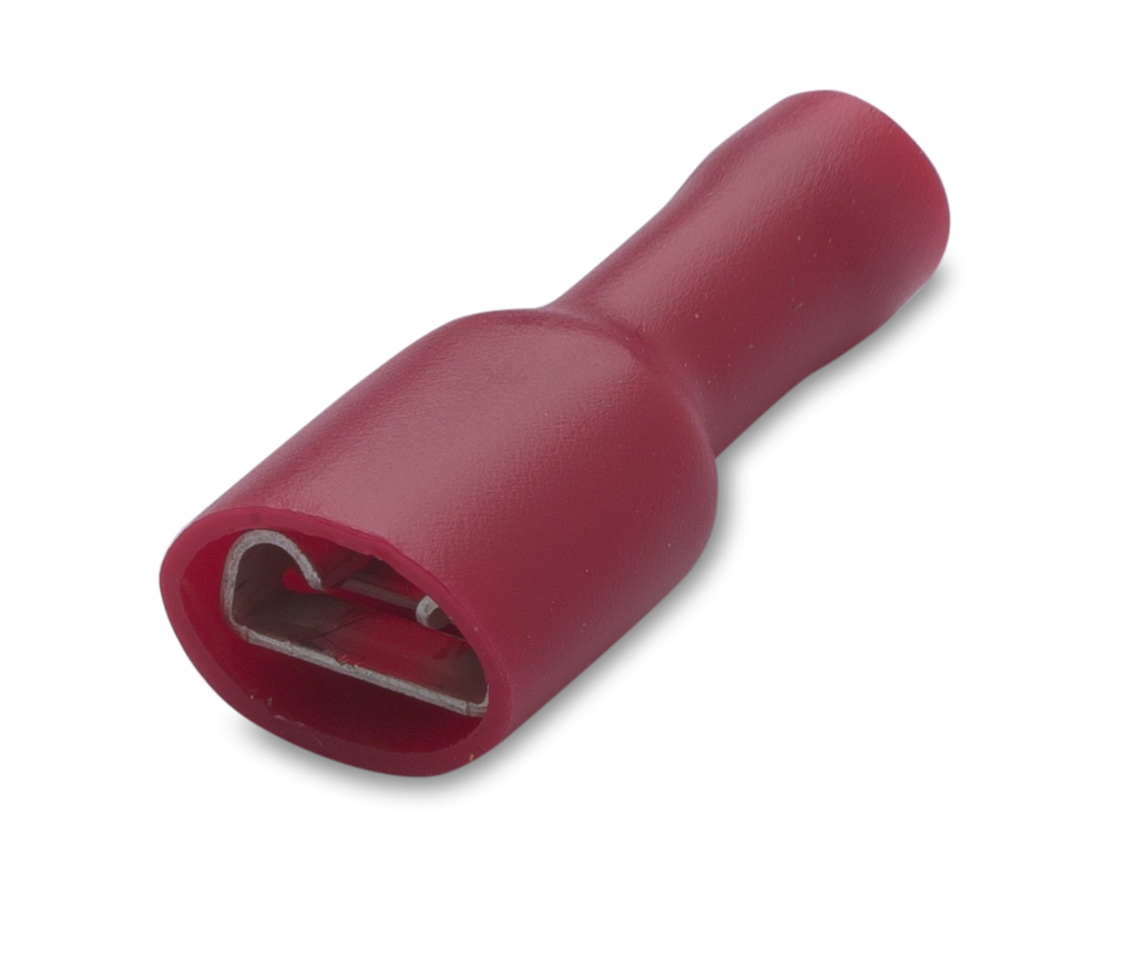 Автоконектор напълно изолиран женски 0.25-1.5мм2/6.3х0.8мм 100бр пакет BM