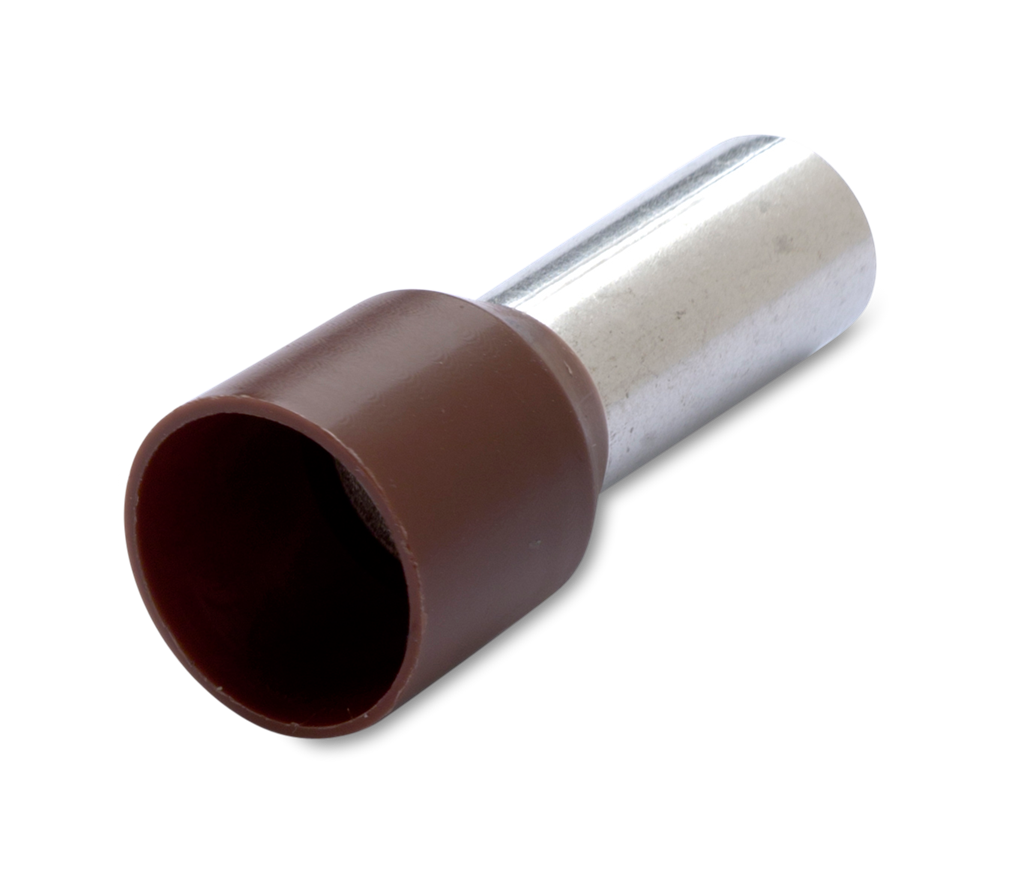 Кабелен накрайник изолиран 25мм² х16мм /100 бр. пакет/ BM