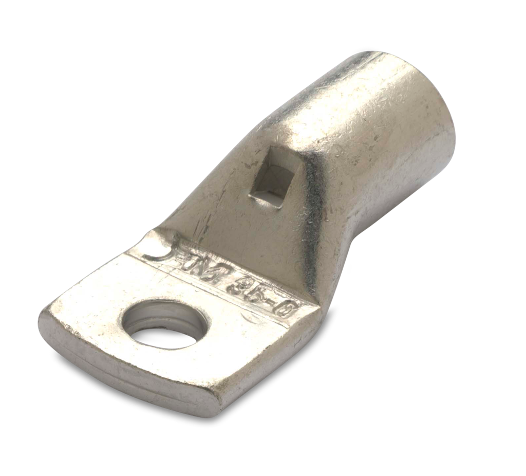 Кабелна обувка медно-покалаена 35мм2/ф6 /100бр пакет/ BM