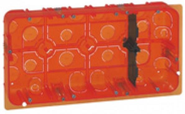 Конзолна кутия универсална /гипсокартон и тухлени стени/ 2х10 мод дълбочина 50мм Legrand