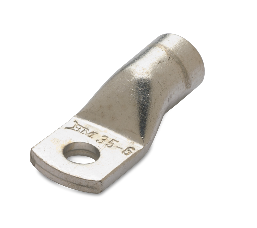 Кабелна обувка медно-покалаена за автомати, 70мм2/ф6 /25бр пакет/ BM