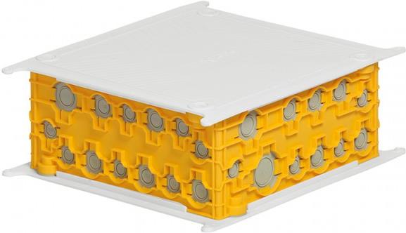 Разклонителна кутия 200х200х85мм двулицева ECOBatibox с гумени мембрани Legrand /до изчерпване/