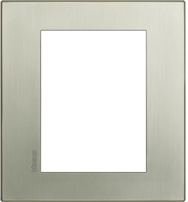 Рамка 3+3 мод. (на два реда) Brushed titanium AIR Axolute Bticino /до изчерпване/