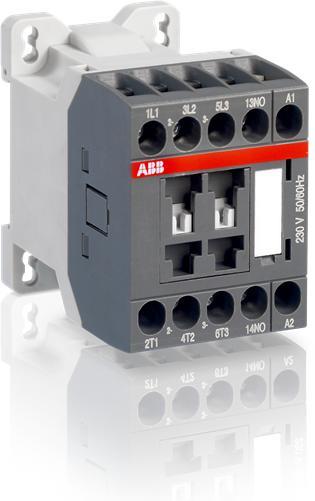 Контактор AS16-30-10 3P 7.5kW (15.5A AC-3) 1NO 230V 50/60Hz ABB