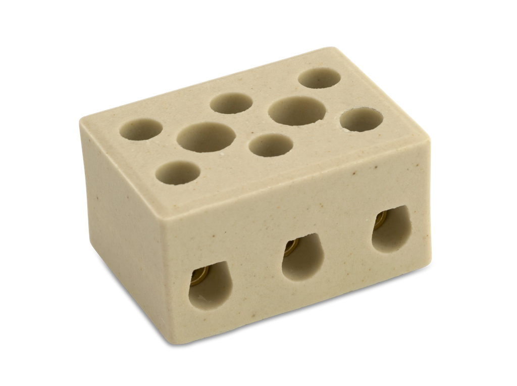 Керамична клема 3х4мм2 /макс 300