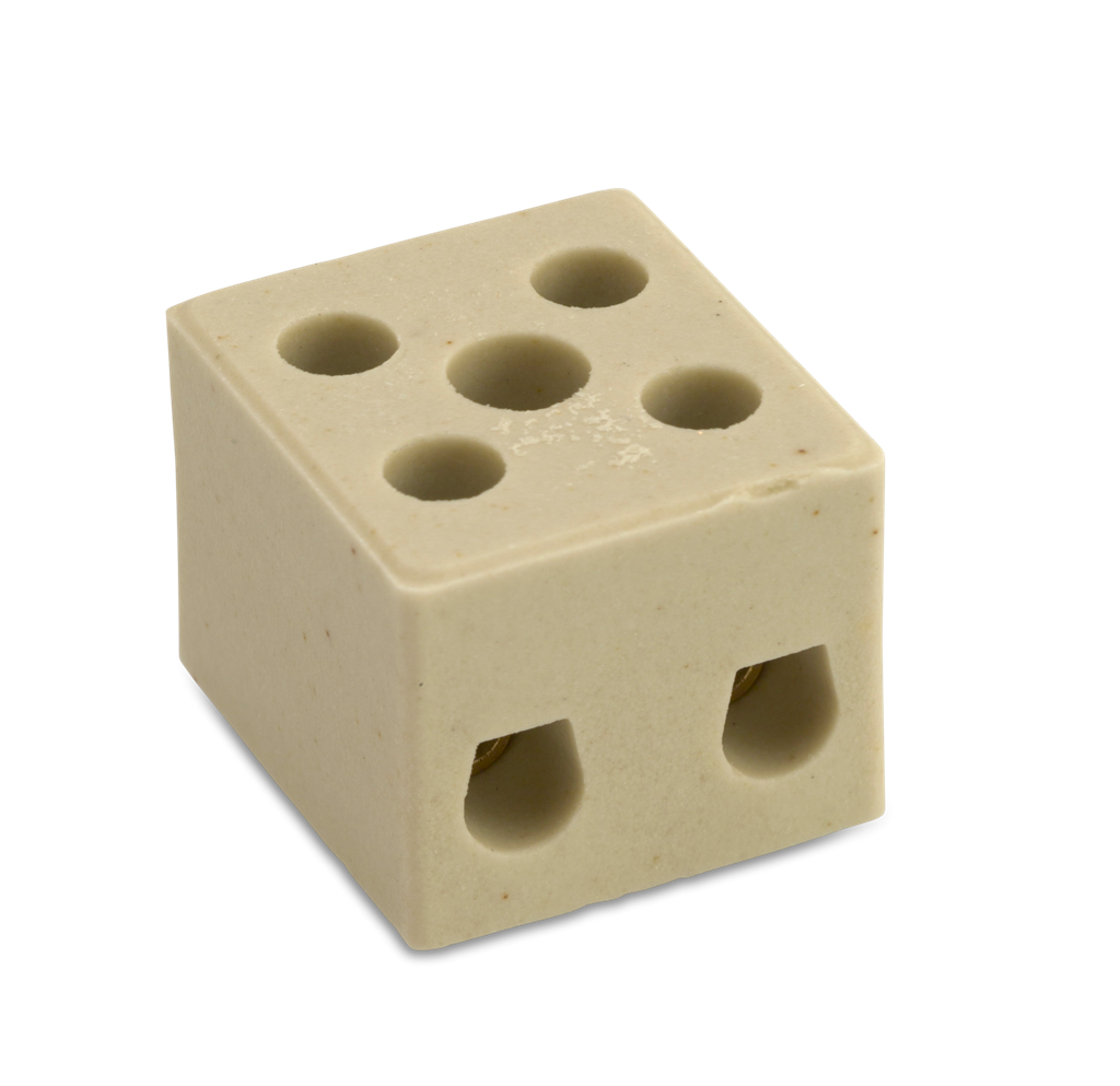 Керамична клема 2х4мм2 /макс300