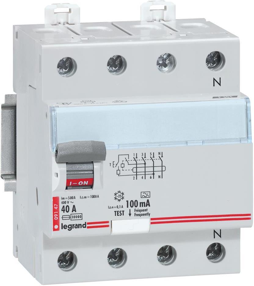 ДТЗ 4P 80А 300mА серия TX3 ID тип A Legrand