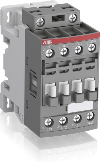 Контактор AF12-30-01 3P 5.5kW (12A AC-3) 1NC 100...250V 50/60Hz ABB
