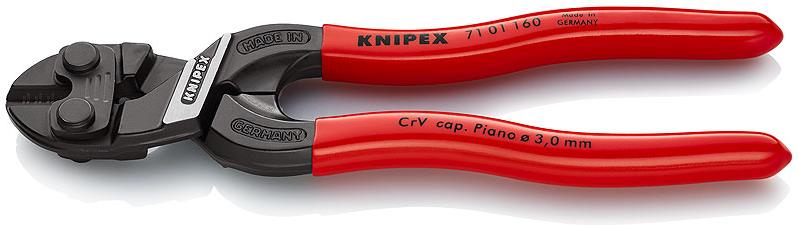 Клещи болторези CoBolt, червена ръкохватка 160мм, Knipex