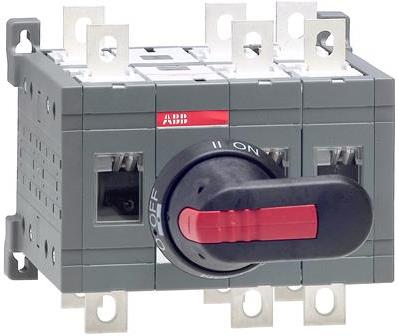 Разединител OT250E12CP 250A 3P I-0-II с ръкохватка UL версия ABB