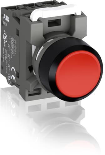 Бутон червен MP1-40R-01 1NC Ø22mm Modular ABB