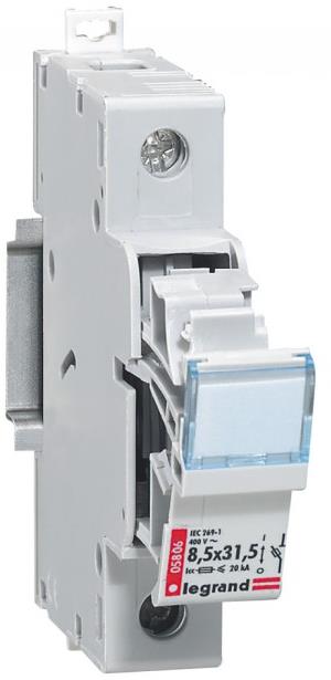 Разединител стопяем предпазител 1P 8.5X31.5 mm 1мод. Legrand