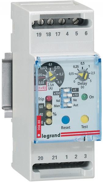 Реле ДТЗ към DPX Legrand