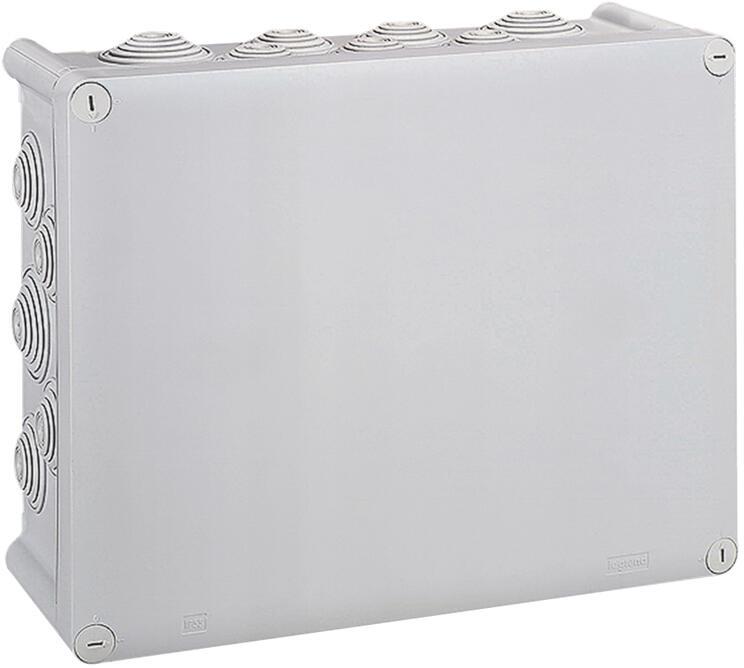 Разклонителна кутия открит монтаж 310x240x124мм IP55 цвят Сив Plexo Legrand