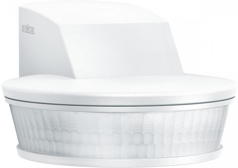 Датчик за движение PIR, за открит монтаж на стена, 300°, обхват 3x 20m @ h=2m, IP54, sensIQ S, KNX, цвят Бял, Steinel