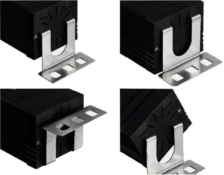 Разклонител ЧЕРЕН 8x2P+E с кабел 2 метра / 3x1.5мм2 CONNECT LINE, Bachmann