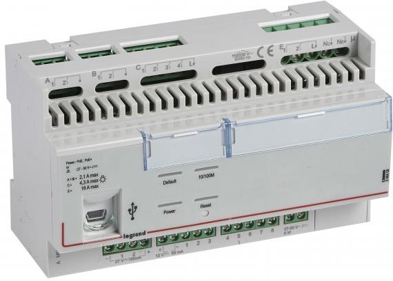 Контролер BACnet 8 входа 10 изхода 8DIN Legrand