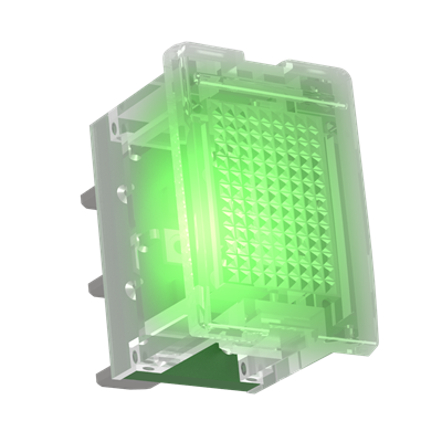 Модул LED лампа зелена, Elko EP