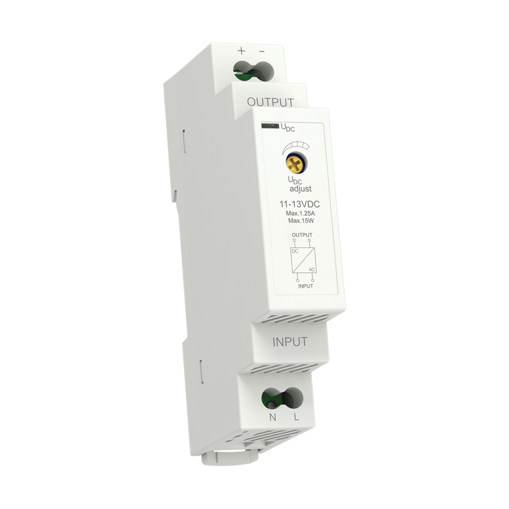 Захранващ блок 1P In:100...240Vac Out:12Vdc 1.2A, 1DIN, Elko EP