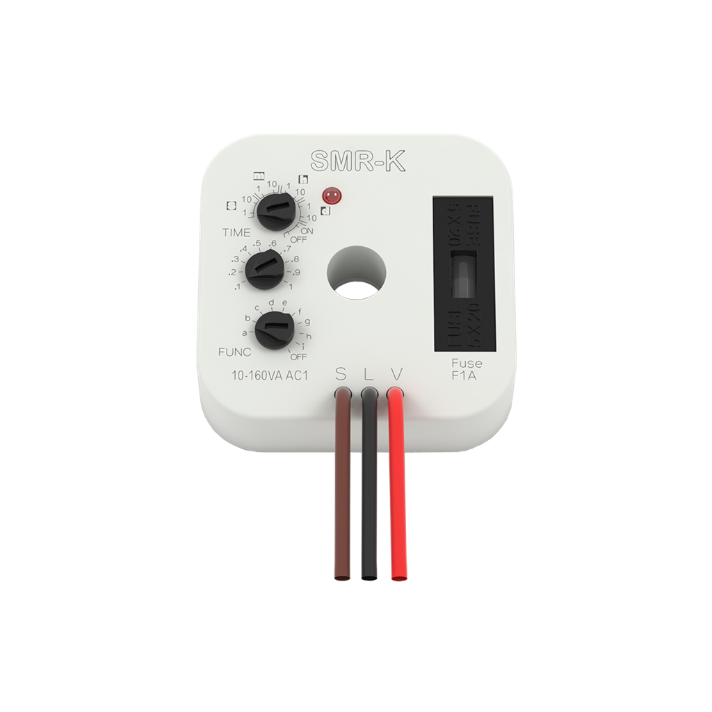 Реле за време, мултифункционално, 9x 0.1s...10d, 1x 10...160VA товар, 230Vac без неутрала, за конзола, Elko EP