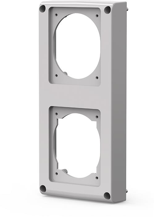 Фланец преходен от 103х230мм към 2х 70х87мм, серия Proxima Scame