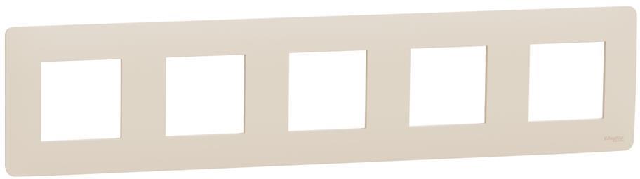 Лицева рамка 5х цвят Крем Unica Studio SE