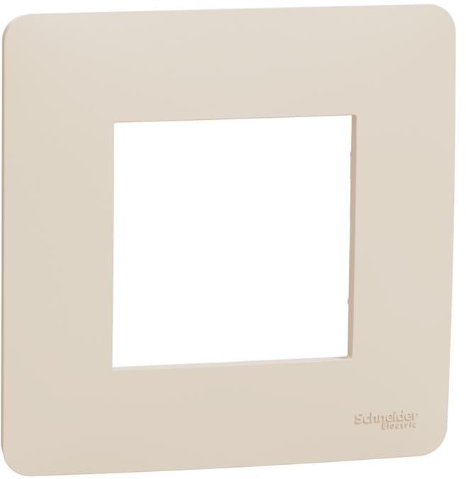 Лицева рамка 1х цвят Крем Unica Studio SE