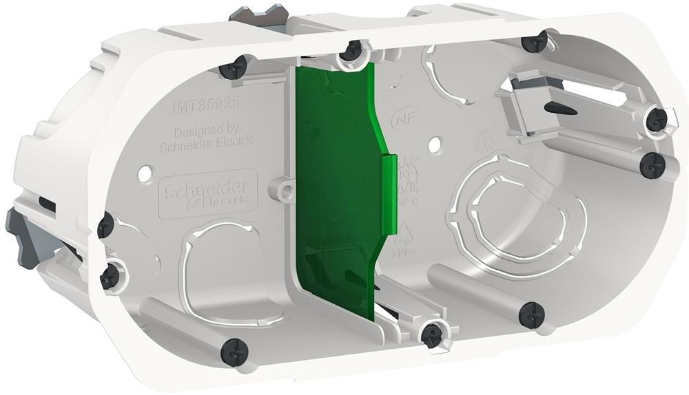 Конзолна кутия за гипсокартон 2х Ø67мм дълбочина 50мм SE