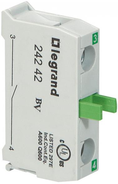 Контактен блок 1NO винтови клеми Osmoz Legrand