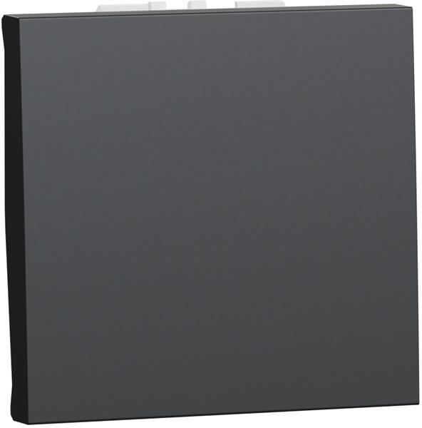 Бутон NO/NC 2 мод. цвят Антрацит Unica SE /до изчерпване/