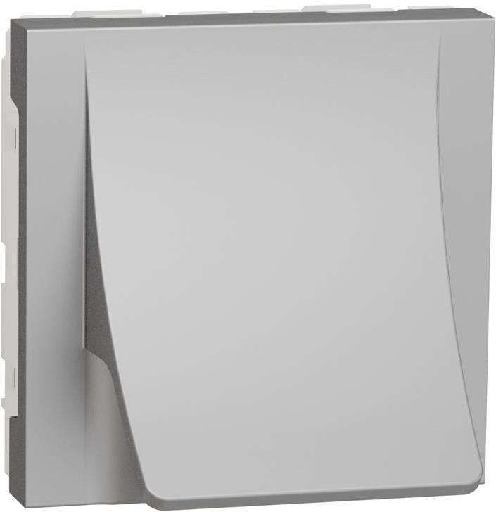 Твърда връзка 2 мод. цвят Алуминий Unica SE