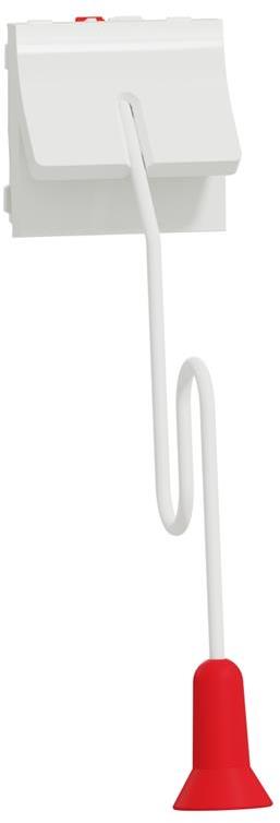 Бутон NO/NC с шнур 2 мод. Антибактериален Unica SE