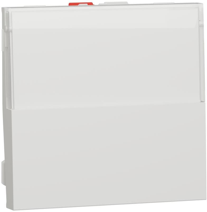 Бутон NO/NC с етикет 2 мод. Антибактериален Unica SE