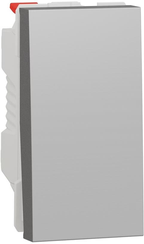 Девиаторен ключ 1 мод. цвят Алуминий Unica SE