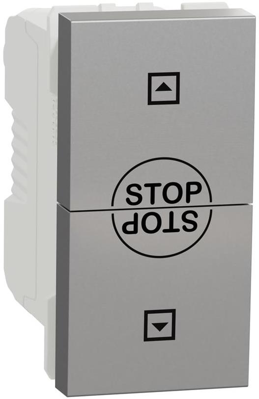 Ключ за щори 1 мод. цвят Алуминий Unica SE