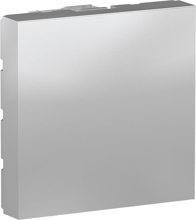 Празен модул 2 мод. цвят Алуминий Unica SE