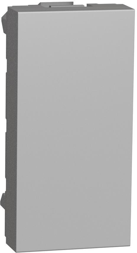 Празен модул 1 мод. цвят Алуминий Unica SE