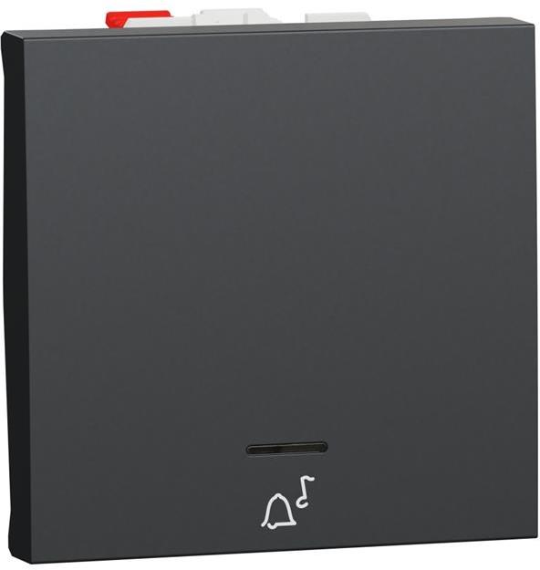 Бутон с подсветка и символ 