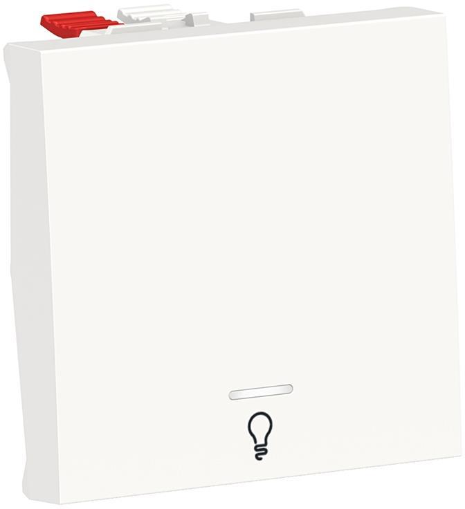 Бутон с индикатор и символ 