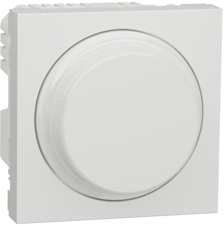 Димер ротативен R=5-200W C=5-150VA LED=5-100W 2 мод. цвят Бял Unica SE