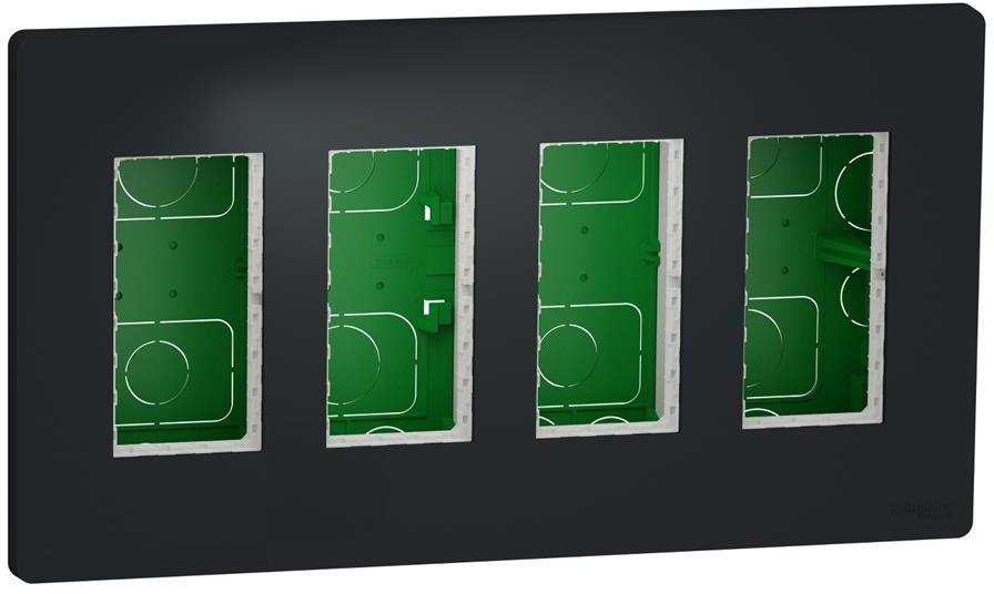 Моноблок за скрит монтаж 4x4 мод. цвят Антрацит Unica System+ SE